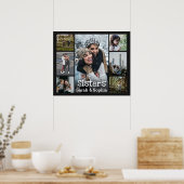 シスタモダンーパーソナライズされたス7フォトコラージュ ポスター (キッチン)