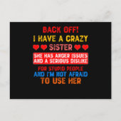 シスターおもしろいことわざ ポストカード (正面)