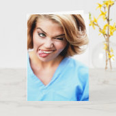 シスターおもしろい引用文ことわざ – 私はスマイルのため… カード (黄色い花)