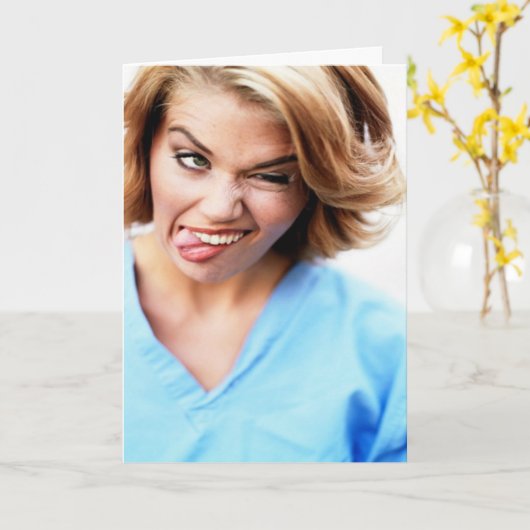 シスターおもしろい引用文ことわざ – 私はスマイルのため… カード (黄色い花)