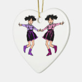 シスターお前は最高の永遠のオーナメント セラミックオーナメント (左)