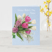 シスターお母さんのデイカードと春の花。 カード (黄色い花)