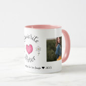 シスターお気に入りの2フォトカスタムマグ マグカップ (正面右)