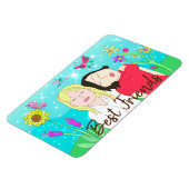 シスターお洒落フォークアートハンドドロー マグネット (左側)