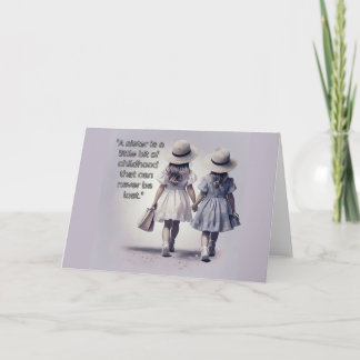 シスターことわざ ノートカード