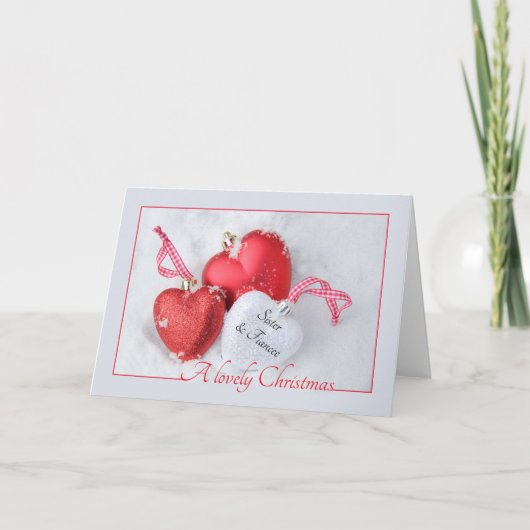 シスターと婚約者メリークリスマスカード シーズンカード (正面)