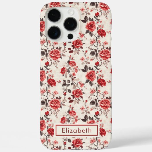 シスターのためのRadiant Rose カスタムコラージュiPhoneケース Case-Mate iPhoneケース (裏面)