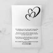 シスターのクリスチャン卒業カード カード (内部)