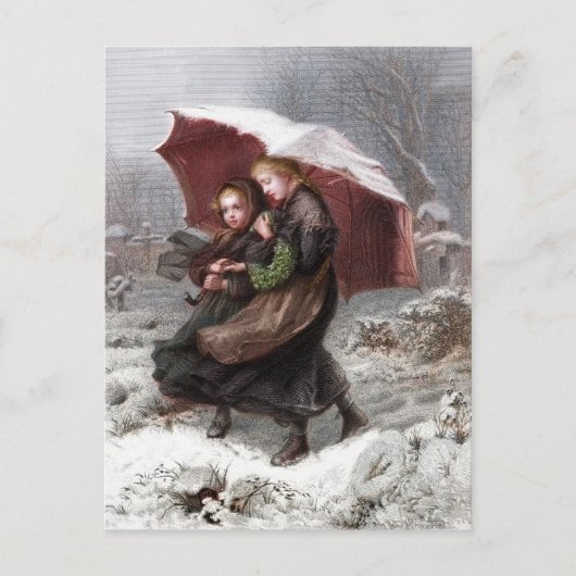 シスターの冬 ポストカード (正面)