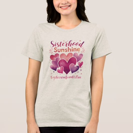 シスターの絆 サンシャイン トライブレンドTシャツ (正面)