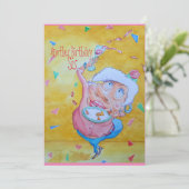 シスターの誕生祝いカード サンキューカード (スタンド正面)