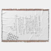 シスターへの手紙 スローブランケット (正面)