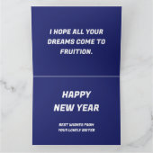 シスターより2024年新年のご挨 カード (内部)