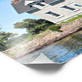 シスターアイランズライトハウス1000アイランズニューヨーク フォトプリント            (角)