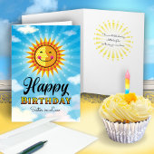 シスターインロースカイ誕生日スマイル カード