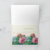 シスターインロービューティフル誕生日シャビーシック カード (内部)