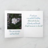 シスターエレガントズの誕生日カード カード (内部)