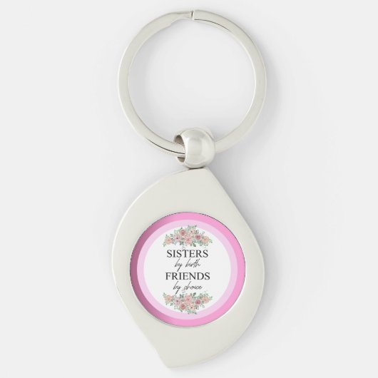 シスターエレガントメタルキーチェーン キーホルダー (正面)