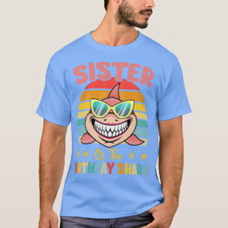 シスターオブザシャーク誕生日ファミリー誕生日リトル Tシャツ