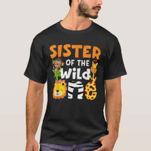 シスターオブザワイルドワンズーズーテーマバイデーサファリジャングル Tシャツ