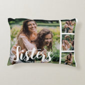 シスターカスタマイズフォトコラージュ アクセントクッション (裏面)