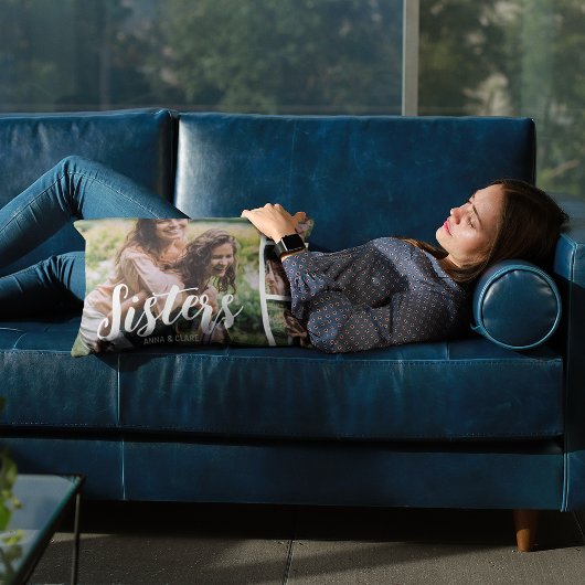 シスターカスタマイズフォトコラージュ アクセントクッション