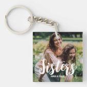 シスターカスタマイズフォトコラージュ キーホルダー (正面)