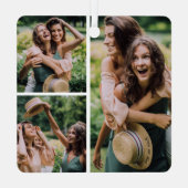 シスターカスタマイズフォトコラージュ メタルオーナメント (裏面)