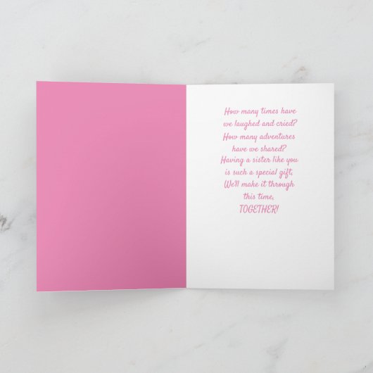 シスターカード用乳がん カード (内部)