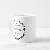 シスターギフト、シスターマグ、フレンドシップマグ、 コーヒーマグカップ (正面左)