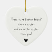 シスタークリスマスオーナメント – ファミリーオーナメント2023 セラミックオーナメント (裏面)