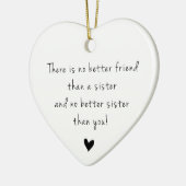 シスタークリスマスオーナメント – ファミリーオーナメント2023 セラミックオーナメント (左)