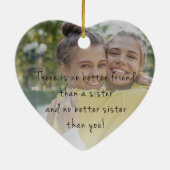 シスタークリスマスオーナメント – Photo keepsake 2023 セラミックオーナメント (裏面)