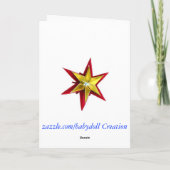 シスタークリスマスカード シーズンカード (裏面)