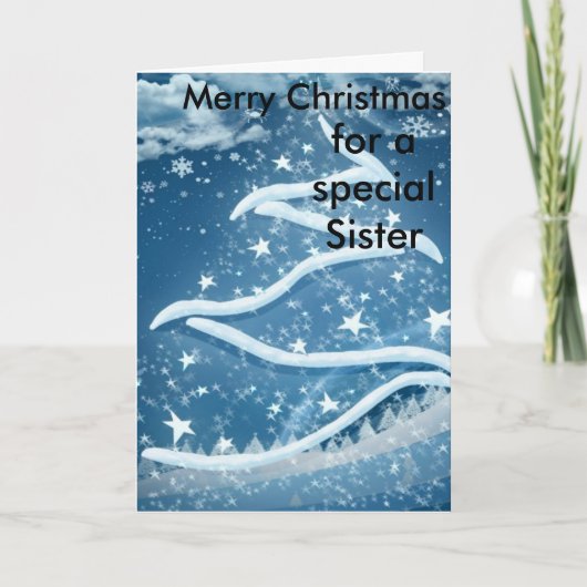 シスタークリスマスカード シーズンカード (正面)