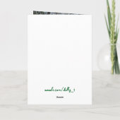 シスタークリスマスキャンディーケーン シーズンカード (裏面)