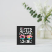 シスタークルージング2026 スクエア名刺 (スタンド正面)