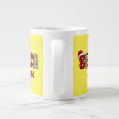 シスタークロース – クリスマスデザイン ジャンボコーヒーマグカップ (裏面)