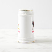 シスターザウルス おそろい姉妹恐竜デザイン ビールジョッキ (中央)