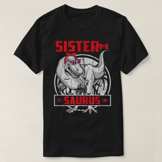シスターザウルス TRe 恐竜姉妹 Tシャツ (デザイン正面)