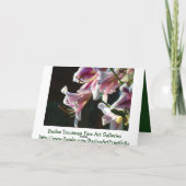 シスターシスターズハッピーバレンタインデーカードピンク シーズンカード (裏面)