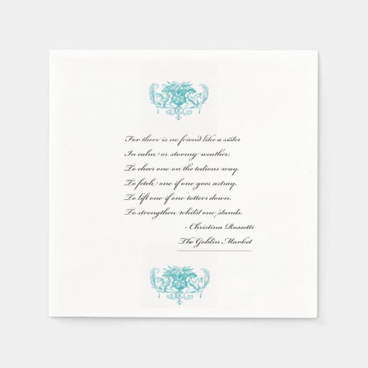 シスタースカクテルナプキン スタンダードカクテルナプキン (正面)