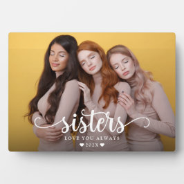 シスタースクリプトハート モダン フォトプラーク