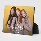 シスタースクリプトハート モダン フォトプラーク (側面)