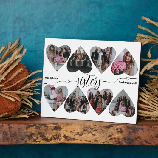 シスタースクリプト、シスターズ・ラブ記念ギフトコラージュ フォトプラーク (側面)