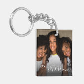 シスターススクリプトフォトキーチェーン キーホルダー (正面左)