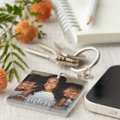 シスターススクリプトフォトキーチェーン キーホルダー (正面右)