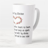 シスタースバイチョイス最高のフレンズコーヒー/ラテマグ カフェラテマグ (右アングル)