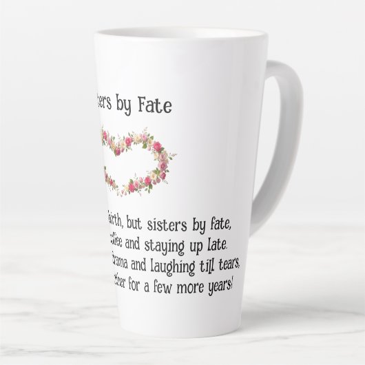 シスタースバイフェイト最高のフレンズコーヒー/ラテマググ カフェラテマグ (右アングル)