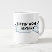 シスタースパゲッティ ジャンボコーヒーマグカップ (正面右)